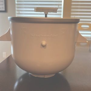 Kitchen aid ice cream attachment